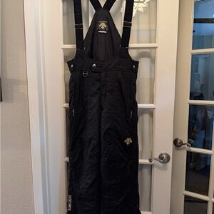 Descente 34” Waist Men’s Snowboard Ski Bib Overalls W/Adjustable Suspenders